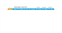 Desktop Screenshot of kjfc.org.uk